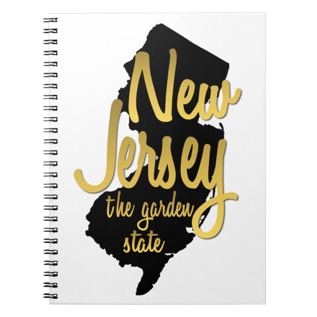 New Jersey - The Garden State Notebook (Front)
