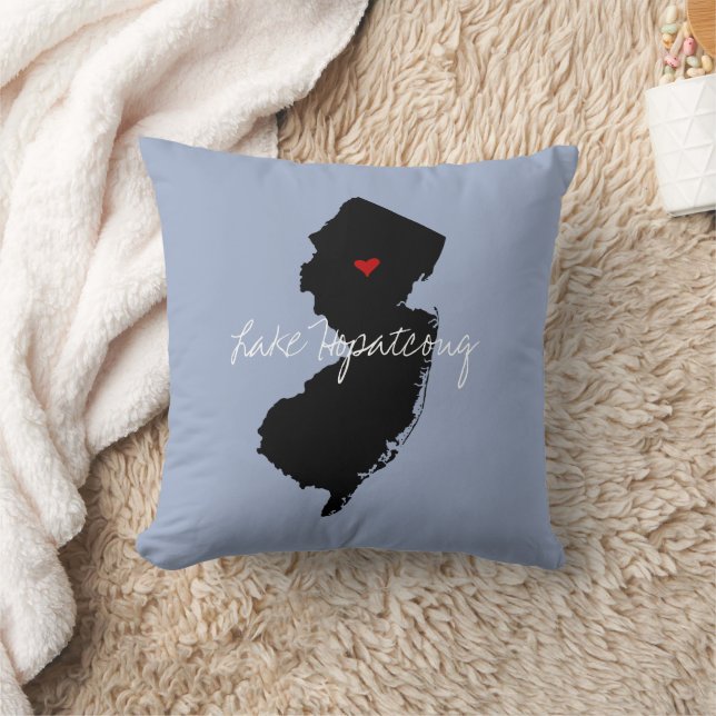 New Jersey Town Name Cushion (Blanket)