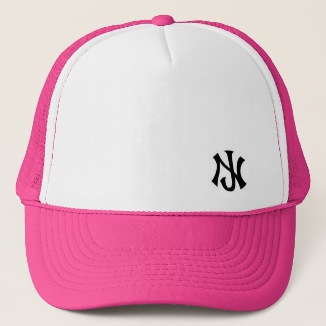 New Jersey trucker Pink Hat (Front)