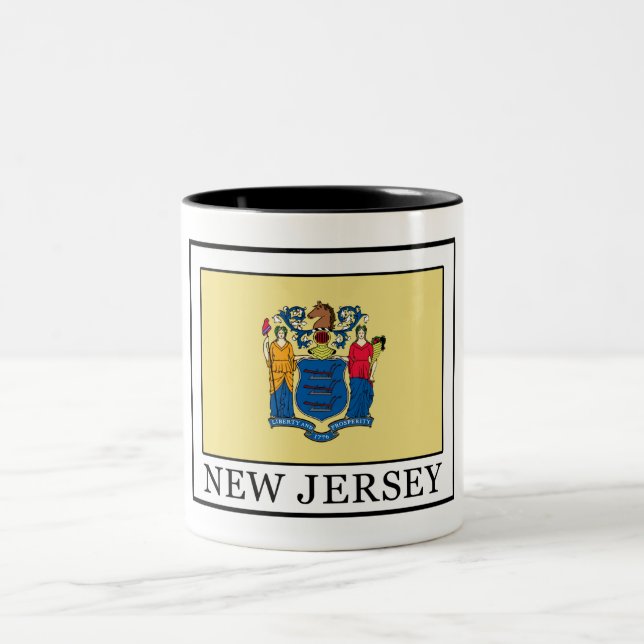 New Jersey Two-Tone Coffee Mug (Center)