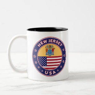 New Jersey Two-Tone Coffee Mug