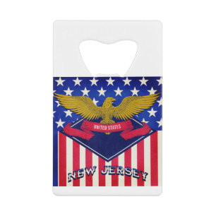 New Jersey USA Flag