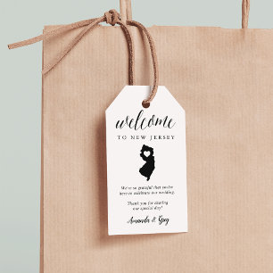 New Jersey Wedding Welcome Gift Tags