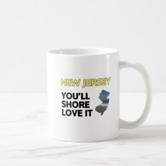New Jersey: You'll shore love it Coffee Mug