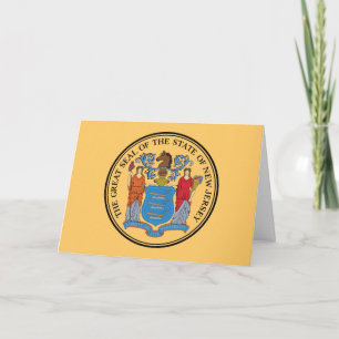 New Jerseyan Seal, Seal of New Jersey Card