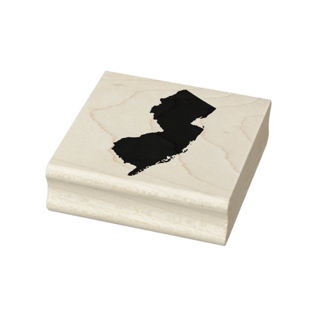 New Jersy Solid Rubber Art Stamp (Stamp)