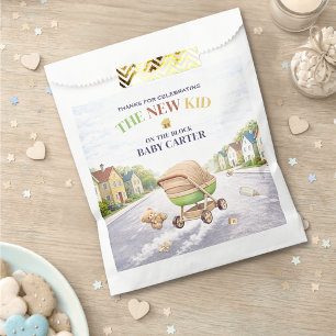 New Kid On The Block Baby Shower Favour Bag