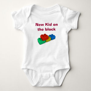 New kid on the block infant creeper. baby bodysuit