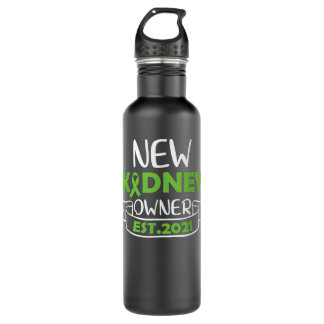 New Kidney Owner 2021 Kidney Transplant Survivor A 710 Ml Water Bottle
