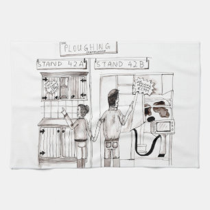 New Kitchen or New Milking Parlour Kitchen Towel