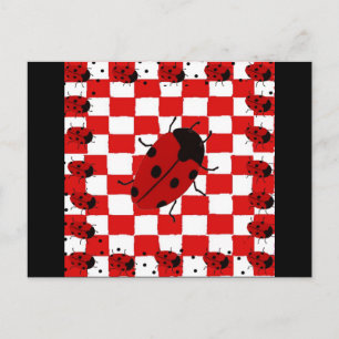 New Lady Bugs Postcard