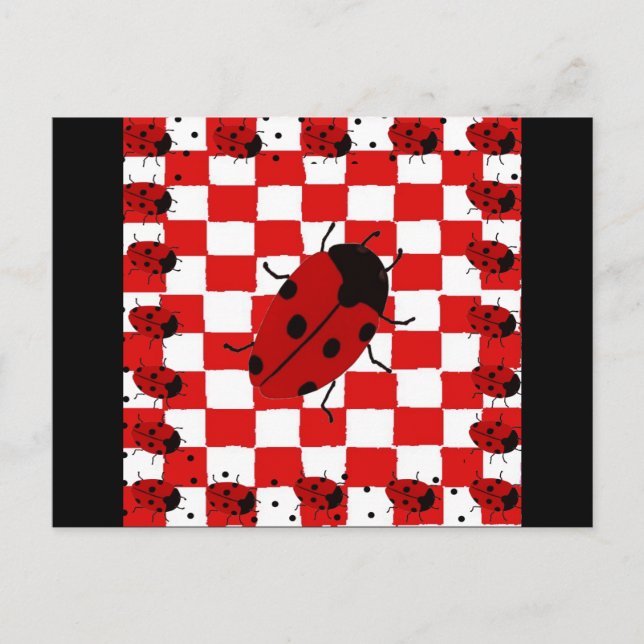 New Lady Bugs Postcard (Front)