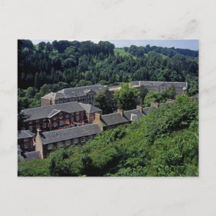 New Lanark Scotland Postcard