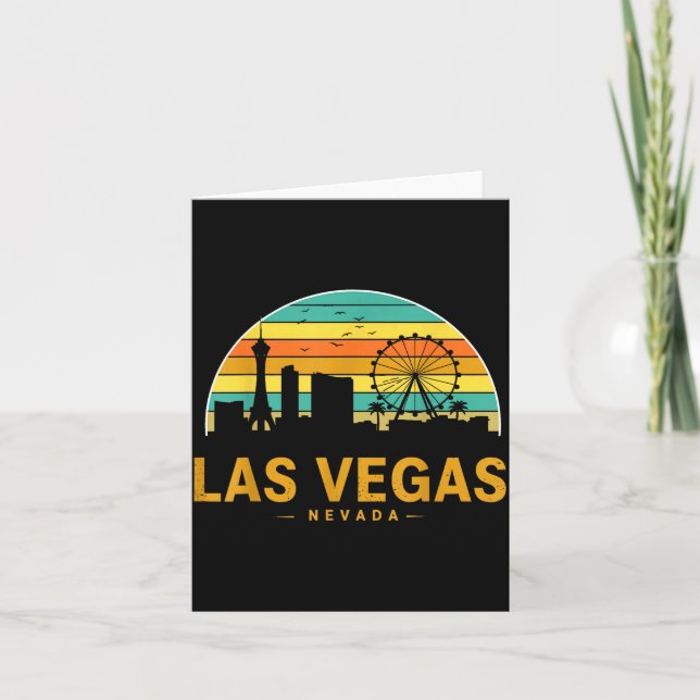 New Las Vegas Love Uni For Holidays In Vegas  Card (Front)