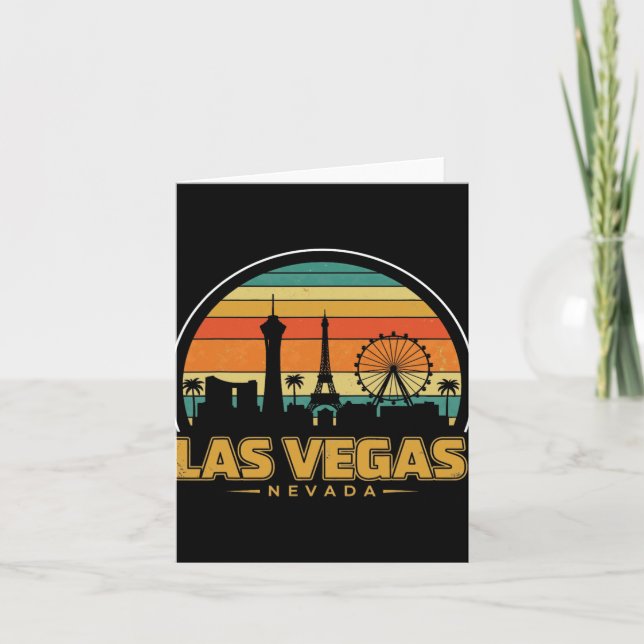 New Las Vegas Love Uni For Holidays In Vegas  Card (Front)