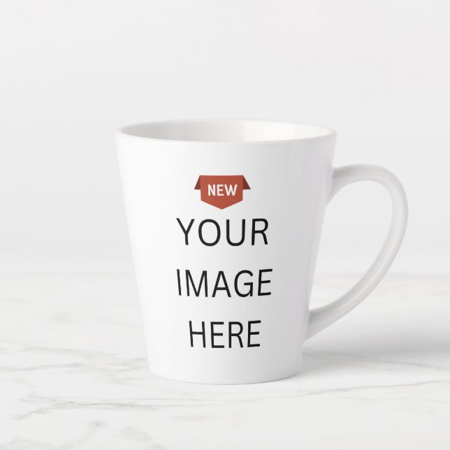 NEW! Latte Mug - Small 12oz - Custom (Right)