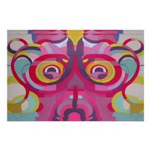 New Lenses - Ken Gauge Abstract Art Poster