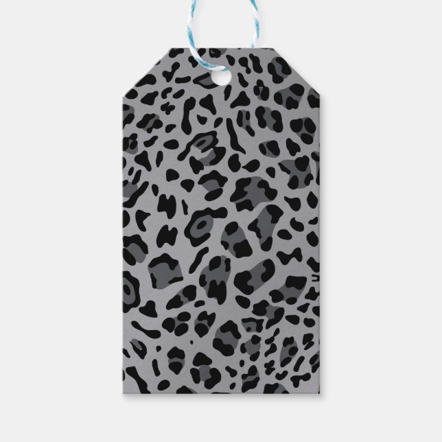 New Leopard Texture 11 Gift Tags (Front)