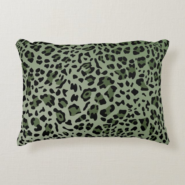 New Leopard Texture 12 Decorative Cushion (Front)