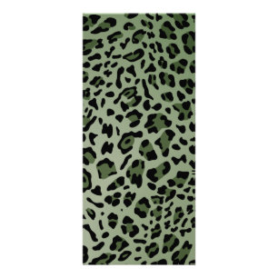 New Leopard Texture 12 Rack Card