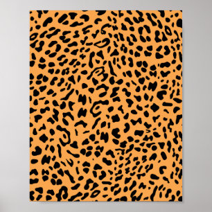 New Leopard Texture 8 Poster