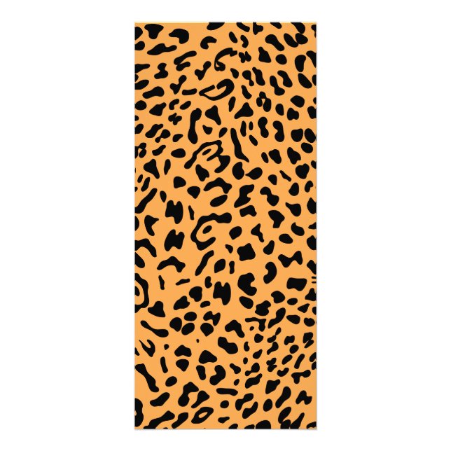 New Leopard Texture 8 Rack Card (Front)