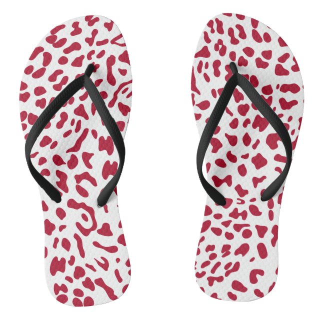 New Leopard Texture 9 Thongs (Footbed)