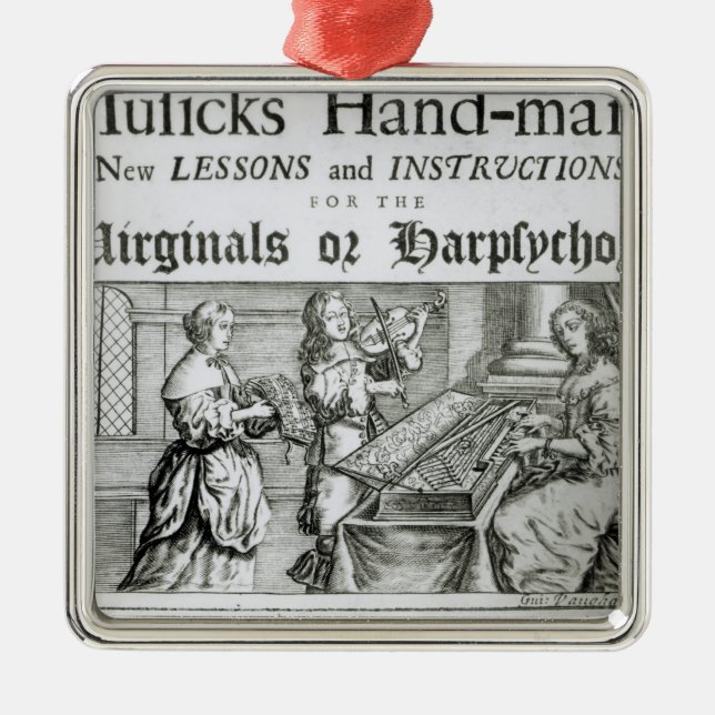 New lessons and instructions metal tree decoration (Front)