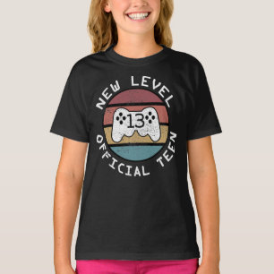 New Level 13 Official Teen - Geeky Birthday T-Shirt