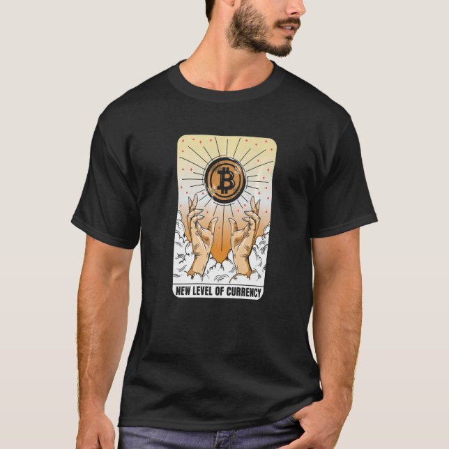 New Level of Currency Bitcoin Evolution Crypto Tec T-Shirt (Front)