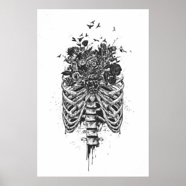 New life (blackandwhite) poster (Front)