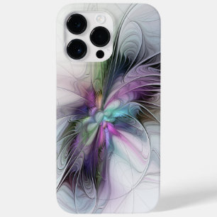 New Life, Colourful Abstract Fractal Art Fantasy Case-Mate iPhone 14 Pro Max Case