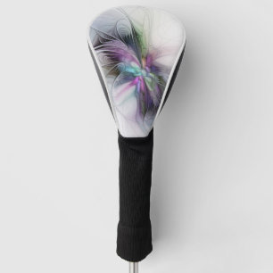 New Life, Colourful Abstract Fractal Art Fantasy Golf Head Cover