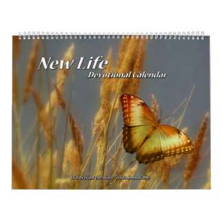 New Life Devotional Calendar two page