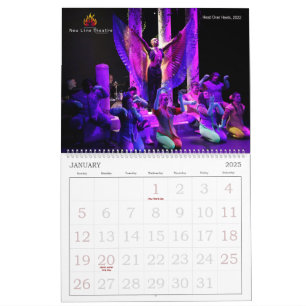 New Line Theatre 2025 Calendar