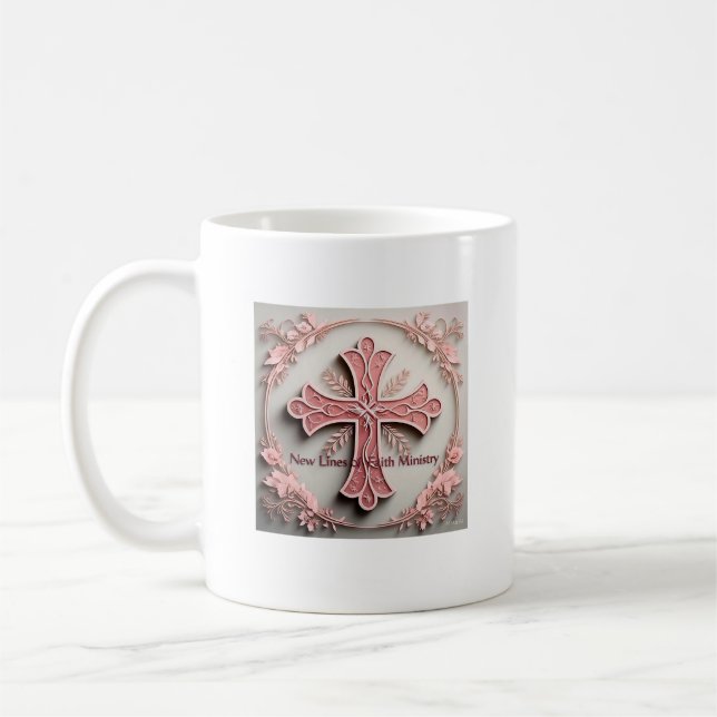 New Lines of Faith 2025 Coffee Mug (Left)