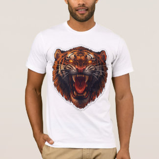 New Lion Design T Shirt For Men's