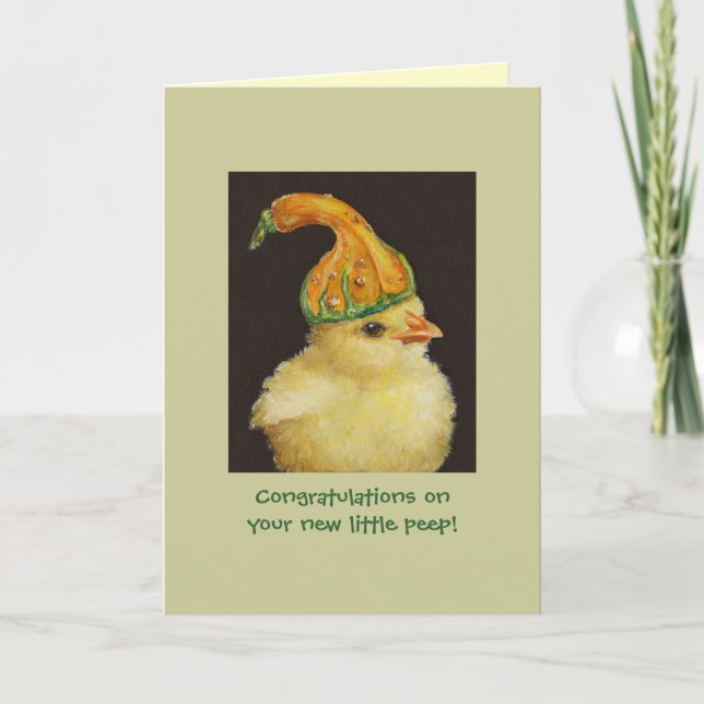 New little peep card (Front)