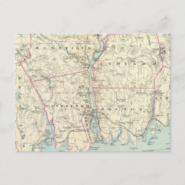 New London Co S Postcard (Front)