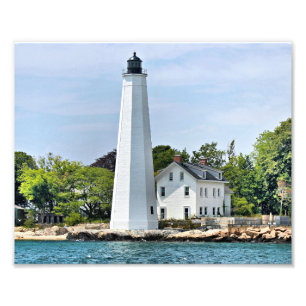 New London Harbour Lighthouse, CT Photo Print