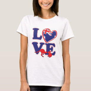 NEW-Love-From-Australia-Heart-and-Animals T-Shirt