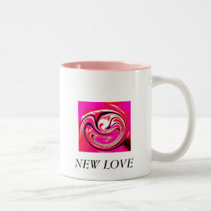 New love Two-Tone coffee mug