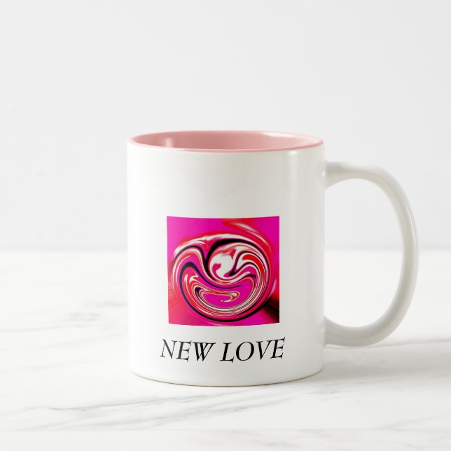 New love Two-Tone coffee mug (Right)