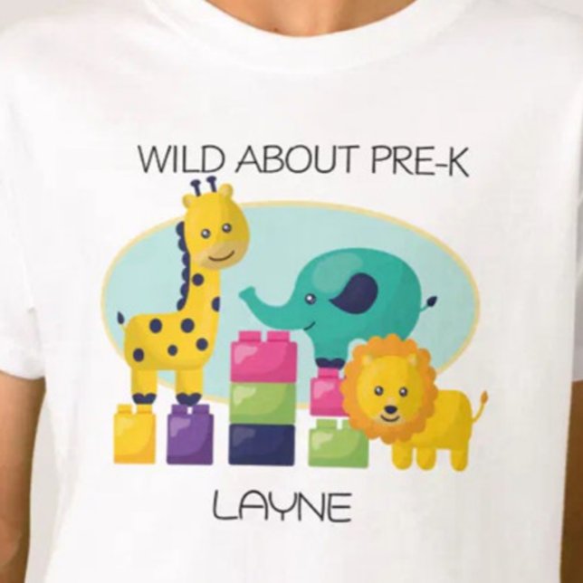 New Low Price! Cute, PERSONALIZED Pre-K T-Shirt (Creator Uploaded)