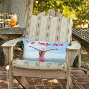 NEW! Lumbar Pillow 13" x 21" Outdoor - Customise
