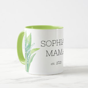 New Mama mug, lily of the valley Mug