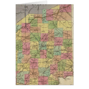 New Map Of Indiana