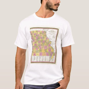 New Map Of Missouri T-Shirt