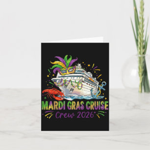 New Mardi Gras Cruise Crew Trip Card