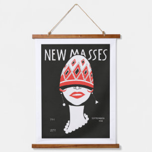 New Masses (1926) by Frank Walts Hanging Tapestry